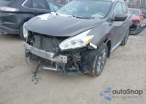 2017 Nissan Murano Sl from USA, damaged, VIN 5N1AZ2MH7HN129806